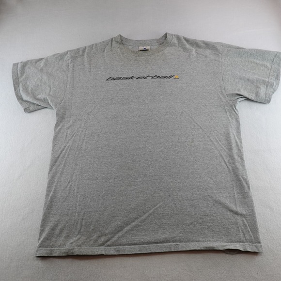adidas Other - Adidas Shirt Mens XL Gray Basketball Logo Graphic Y2K 00s Flaws
